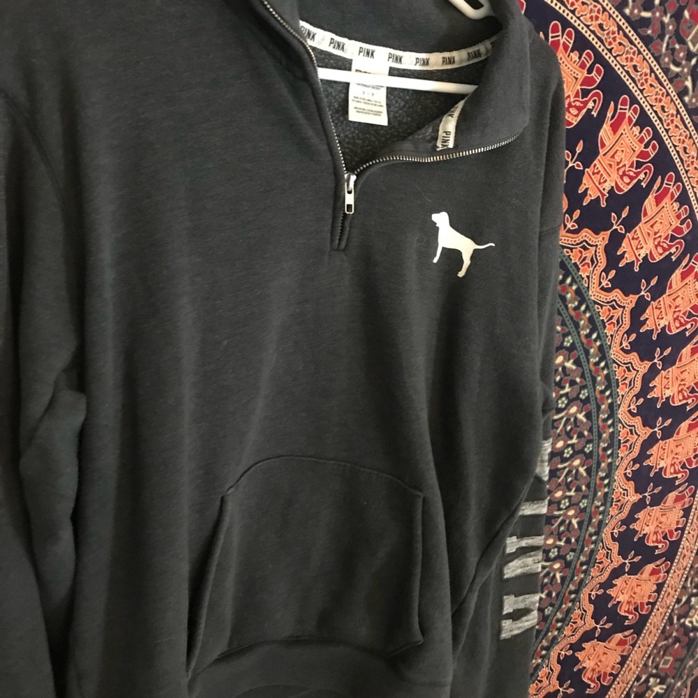 Pink Quarter Zip